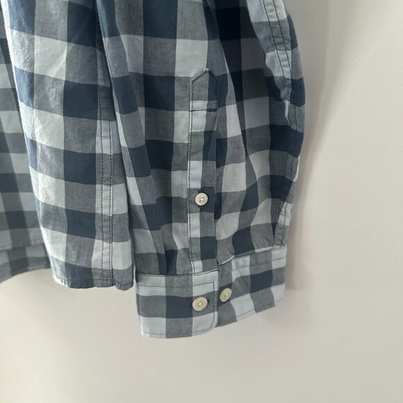 Express Blue Check XXL Shirt  NWT  100% Cotton - Picture 6 of 13